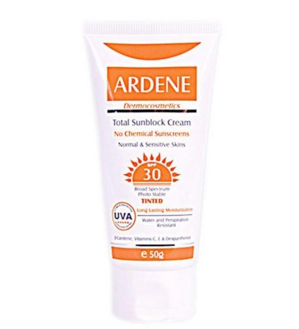 آردن کرم ضد آفتاب فيزيکال SPF 30 رنگي 50 میلی لیتر