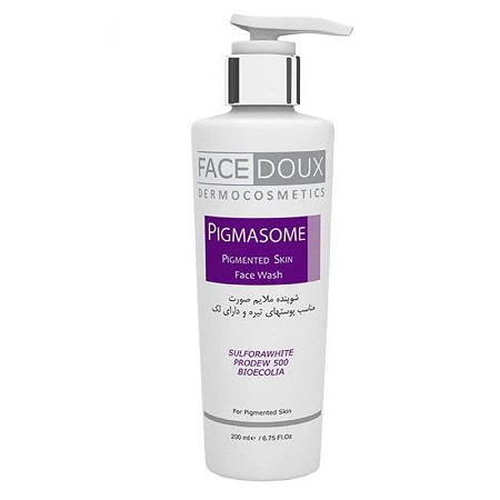 200976-1 فیس دوکس ژل شستشوی پيگمازوم مناسب پوست دارای لک 200 میلی لیتر  - Image 1