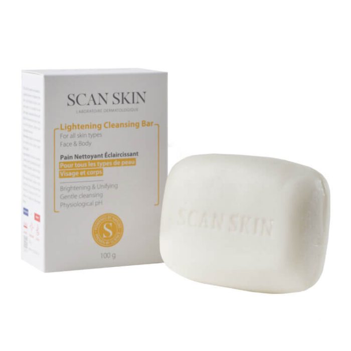 200909 اسکن اسکین پن شستشوی روشن کننده بدن و صورت 100 گرم - Image 1