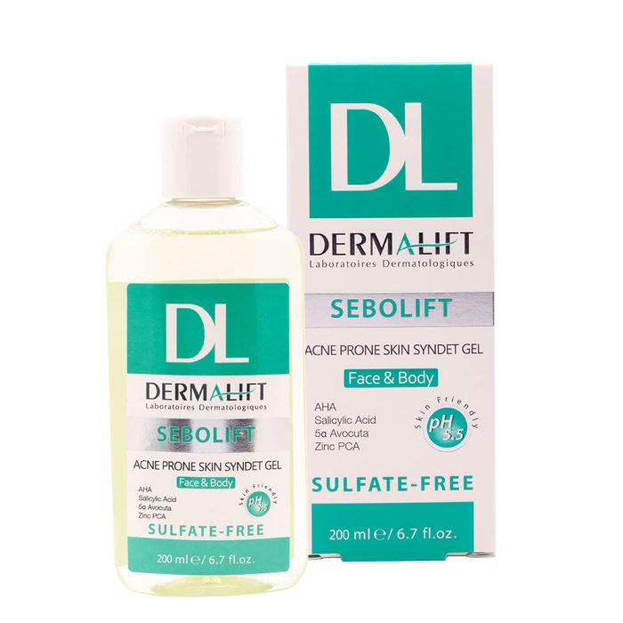 ژل شستشوی غیر صابونی پوست‌ های چرب و جوشدار سبولیفت درمالیفت 200 میلی لیتر  | داروخانه شبانه روزی مهشاد | داروکاو | ارسال به سراسر کشور | داروخانه آنلاین | پشتیبانی تخصصی | ارسال روزانه محصولات