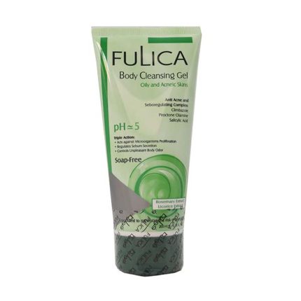 فولیکا شامپو بدن مناسب پوست های چرب و آکنه دار 200 میلی لیتر