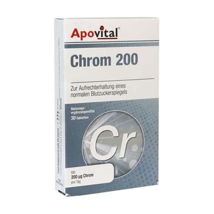 آپوويتال قرص کروم 200 میکروگرم 30 عدد