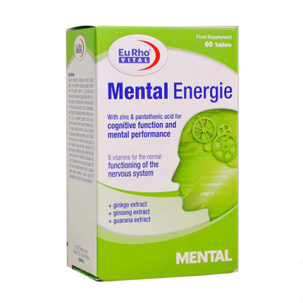 یوروویتال قرص منتال انرژی 60 عددی