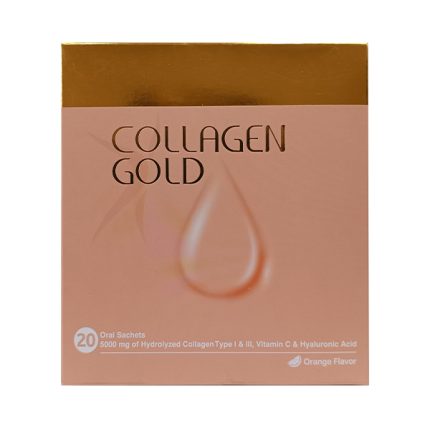 آدریان کلاژن گلد ساشه خوراکی با طعم پرتقال 20 عددی | داروخانه شبانه روزی مهشاد داروکاو