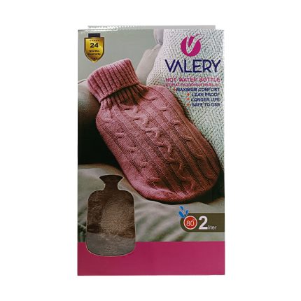 والری کیسه آبگرم کاوردار VALERY حجم 2 لیتری | داروخانه شبانه روزی مهشاد داروکاو