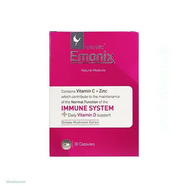 دایونیکس-امونیکس-فارما-داروکاو (1) کپسول امونیکس دایونیکس فارما 30 عدد | داروخانه شبانه روزی مهشاد | داروکاو | ارسال به سراسر کشور |داروخانه آنلاین