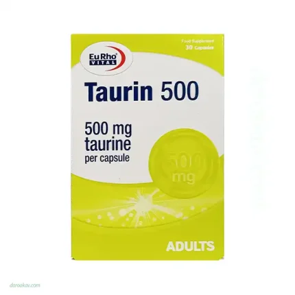 کپسول تائورین 500 میلی گرم یوروویتال 30 عدد | داروخانه شبانه روزی مهشاد | داروکاو | ارسال به سراسر کشور |داروخانه آنلاین
