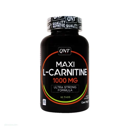 قرص ماکسی ال کارنیتین 1000 میلی گرم کیو ان تی 60 عدد | داروخانه شبانه روزی مهشاد | داروکاو | ارسال به سراسر کشور |داروخانه آنلاین