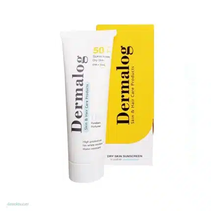 کرم ضد آفتاب بی رنگ درمالوگ SPF50 مخصوص پوست خشک 50 میلی لیتر | داروخانه شبانه روزی مهشاد | داروکاو | ارسال به سراسر کشور | داروخانه آنلاین