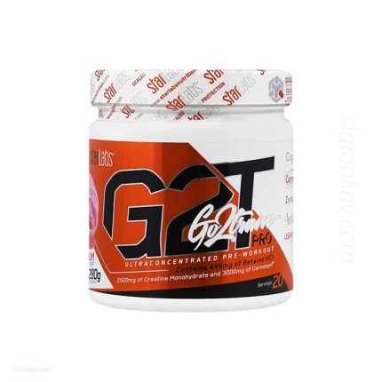 پمپ جی 2 تی گوتوترین پرو استارلبز نوتریشن طعم آدامس بادکنکی 280 گرم | داروخانه شبانه روزی مهشاد | داروکاو | ارسال به سراسر کشور | داروخانه آنلاین