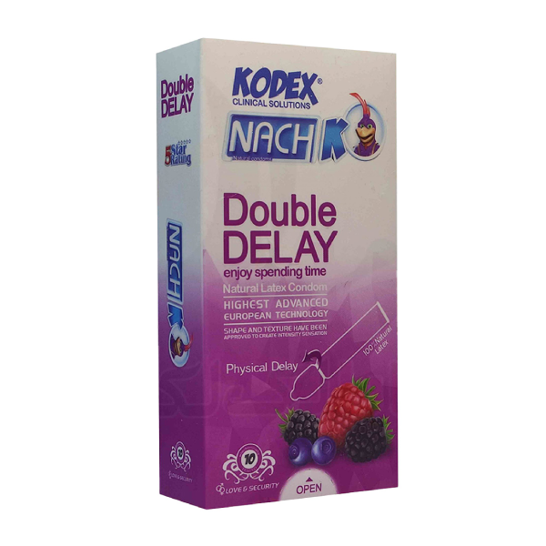 Kodex-nach-double-delay کاندوم ناچ کودکس مدل Double DELAY