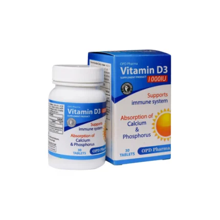 ویتامین د3 1000 او پی دی فارما 30 عددی | داروخانه شبانه روزی مهشاد | داروکاو | ارسال به سراسر کشور | داروخانه آنلاین | پشتیبانی تخصصی | ارسال روزانه محصولات