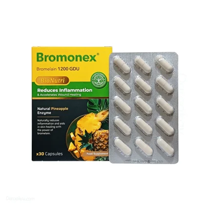 کپسول برومونکس سبز دارو جم 30 عدد | داروخانه شبانه روزی مهشاد | داروکاو | ارسال به سراسر کشور | داروخانه آنلاین | پشتیبانی تخصصی | ارسال روزانه محصولات