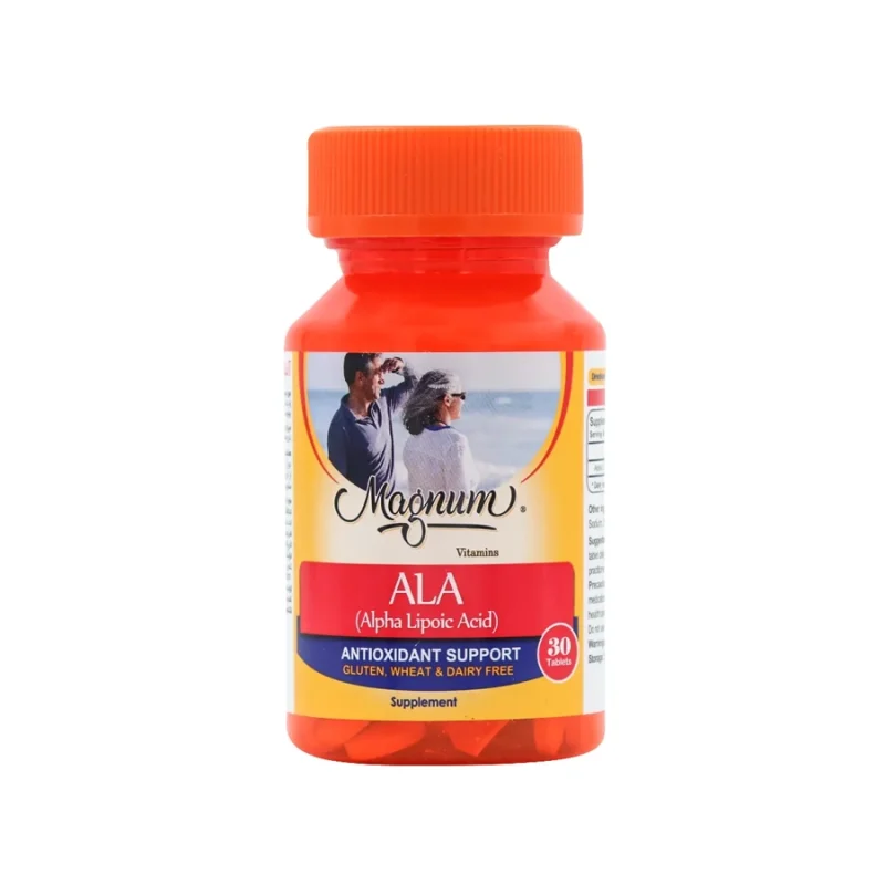 آ ال آ مگنوم ویتامینز 400 میلی گرم آلفا لیپوئیک اسید | داروخانه شبانه روزی مهشاد | داروکاو | ارسال به سراسر کشور | داروخانه آنلاین | پشتیبانی تخصصی | ارسال روزانه محصولات