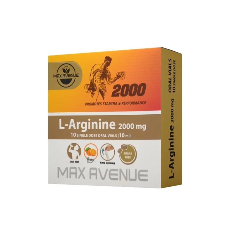 ویال ال آرژنین مکس آونیو 10 عددی | داروخانه شبانه روزی مهشاد | داروکاو | ارسال به سراسر کشور | داروخانه آنلاین | پشتیبانی تخصصی | ارسال روزانه محصولات